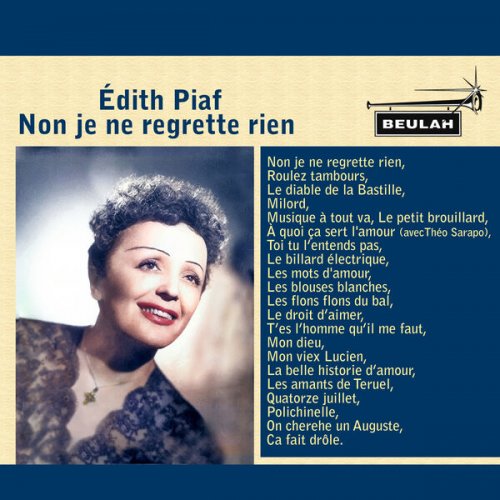 Edith Piaf-Non Je Ne Regrette Rien 2023