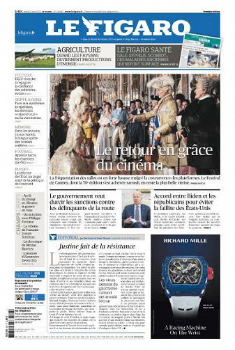 Le Figaro du 29 Mai 2023