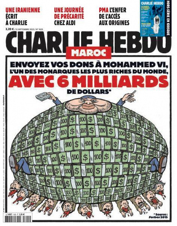 Charlie Hebdo - 13 Septembre 2023